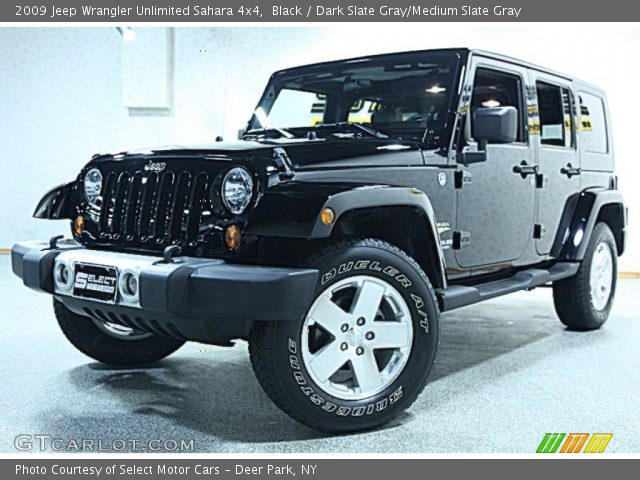 2009 Jeep Wrangler Unlimited Sahara 4x4 in Black