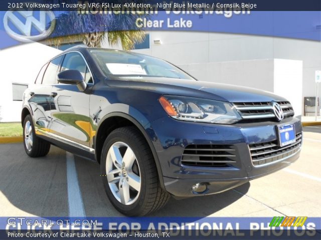 2012 Volkswagen Touareg VR6 FSI Lux 4XMotion in Night Blue Metallic