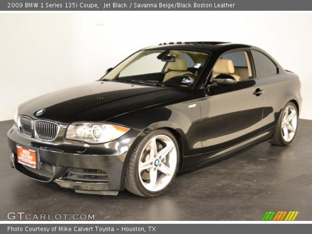 2009 BMW 1 Series 135i Coupe in Jet Black