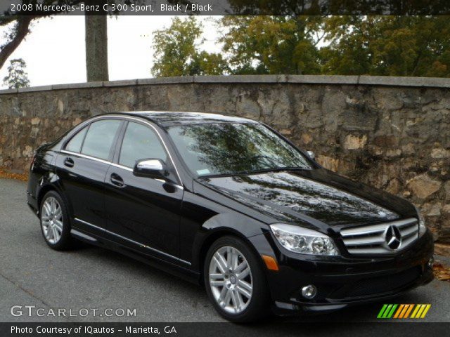 2008 Mercedes-Benz C 300 Sport in Black
