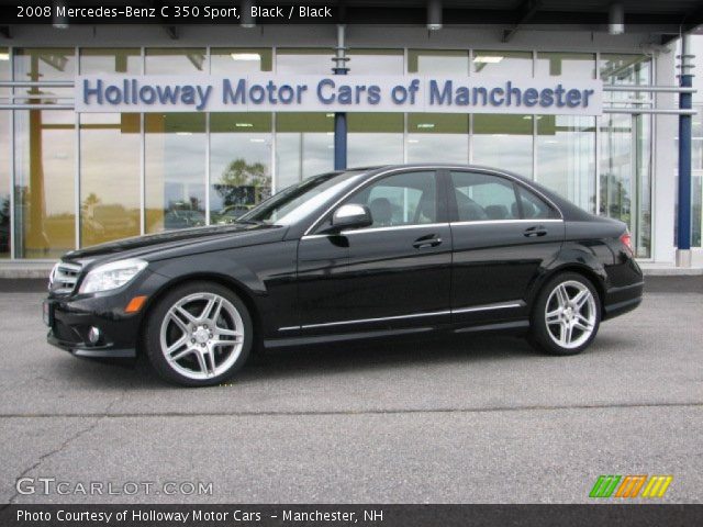 2008 Mercedes-Benz C 350 Sport in Black