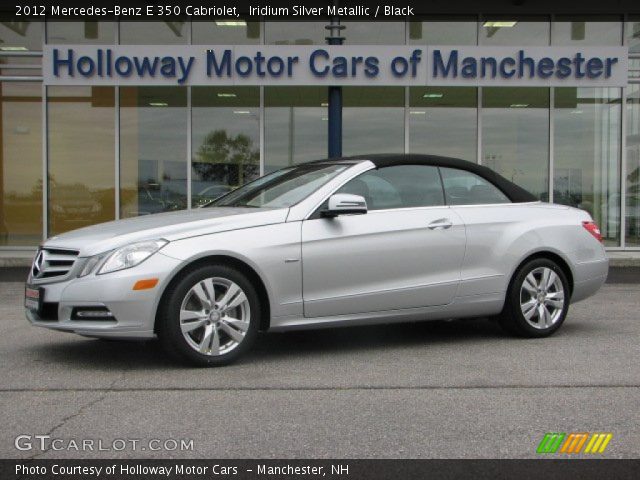 2012 Mercedes-Benz E 350 Cabriolet in Iridium Silver Metallic