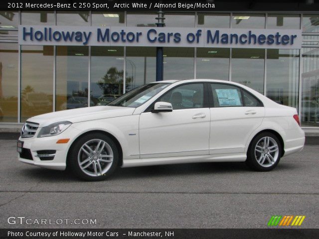 2012 Mercedes-Benz C 250 Sport in Arctic White
