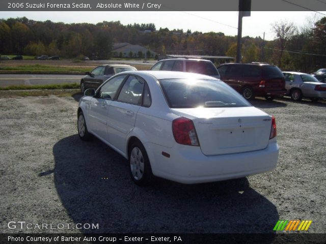 2006 Suzuki Forenza Sedan in Absolute White