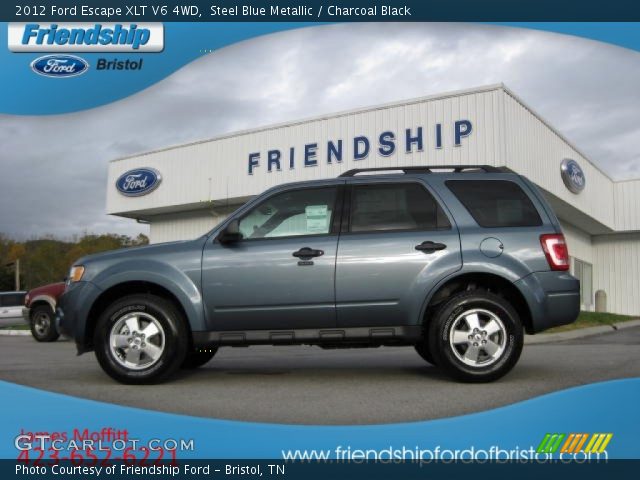 2012 Ford Escape XLT V6 4WD in Steel Blue Metallic