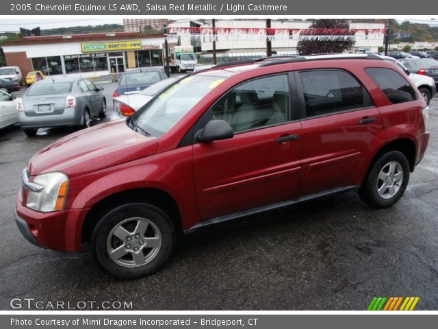 2005 Chevrolet Equinox LS AWD in Salsa Red Metallic