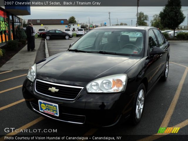 2007 Chevrolet Malibu LT Sedan in Black
