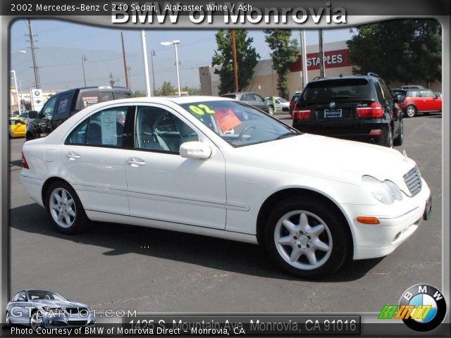 2002 Mercedes-Benz C 240 Sedan in Alabaster White