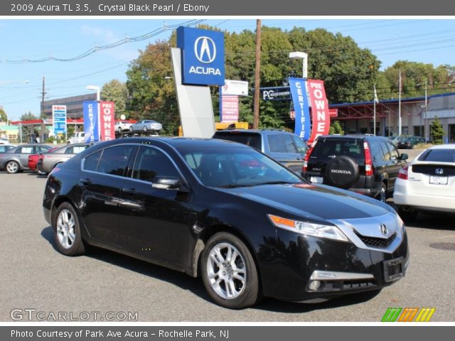 2009 Acura TL 3.5 in Crystal Black Pearl