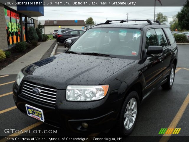 2007 Subaru Forester 2.5 X Premium in Obsidian Black Pearl