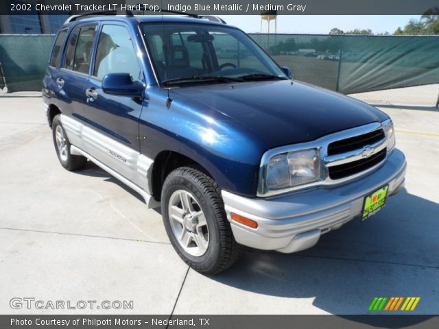 2002 Chevrolet Tracker LT Hard Top in Indigo Blue Metallic