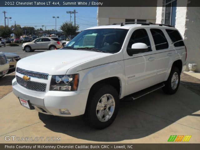 2012 Chevrolet Tahoe LT 4x4 in Summit White