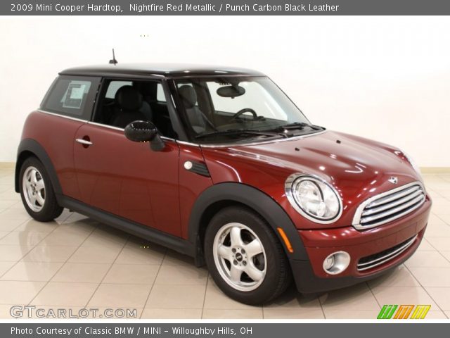 2009 Mini Cooper Hardtop in Nightfire Red Metallic