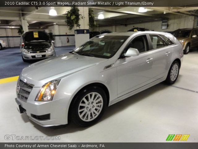 2010 Cadillac CTS 3.0 Sport Wagon in Radiant Silver Metallic