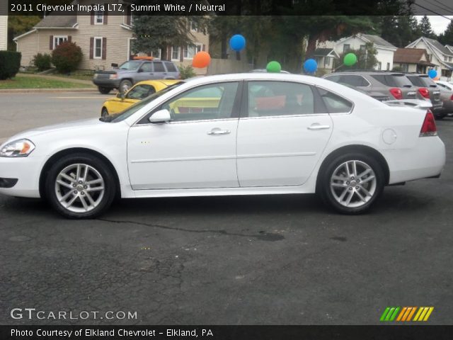 2011 Chevrolet Impala LTZ in Summit White