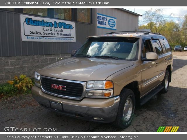 2000 GMC Yukon SLT 4x4 in Gold Metallic