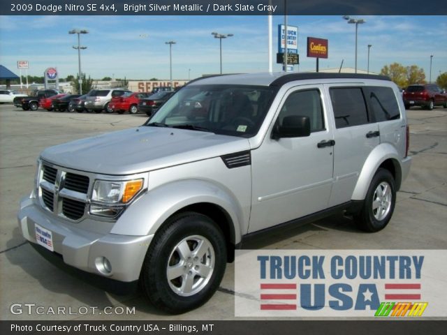 2009 Dodge Nitro SE 4x4 in Bright Silver Metallic