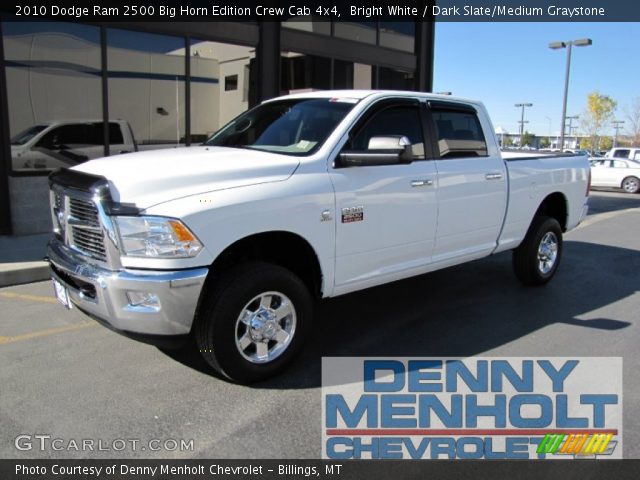 2010 Dodge Ram 2500 Big Horn Edition Crew Cab 4x4 in Bright White