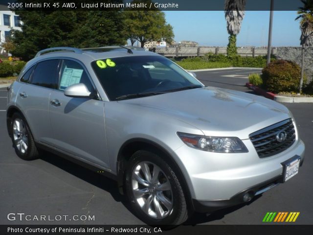 2006 Infiniti FX 45 AWD in Liquid Platinum Metallic