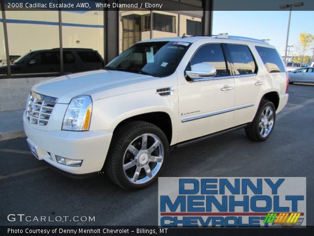 2008 Cadillac Escalade AWD in White Diamond