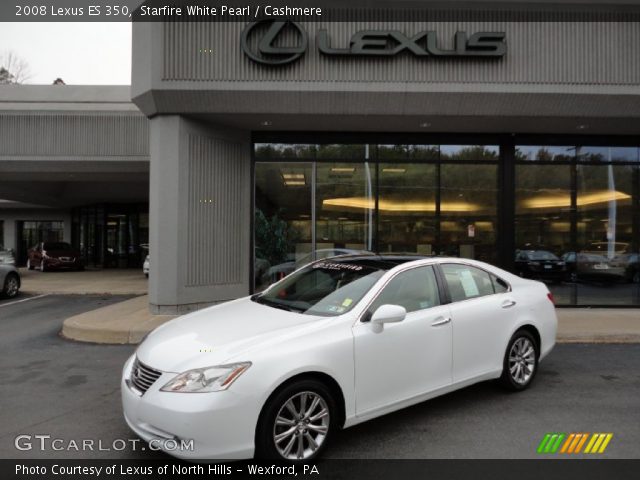 2008 Lexus ES 350 in Starfire White Pearl