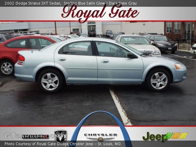2002 Dodge Stratus SXT Sedan in Sterling Blue Satin Glow