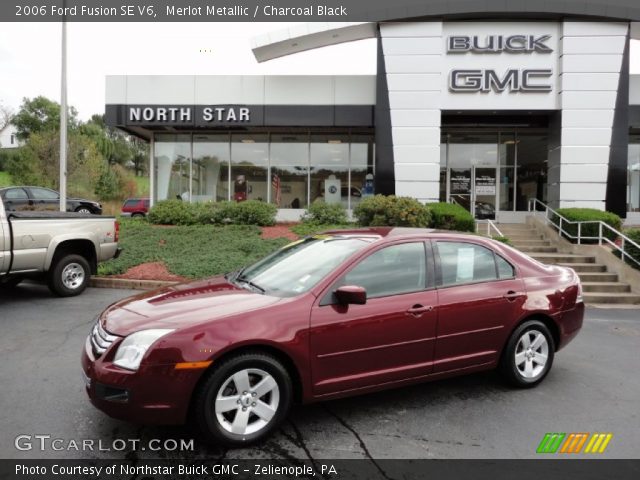 2006 Ford Fusion SE V6 in Merlot Metallic