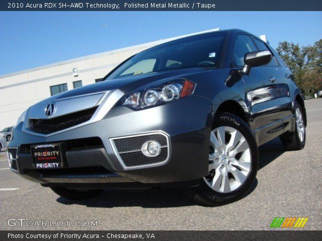 2010 Acura RDX SH-AWD Technology in Polished Metal Metallic