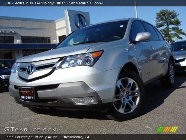 2009 Acura MDX Technology in Billet Silver Metallic