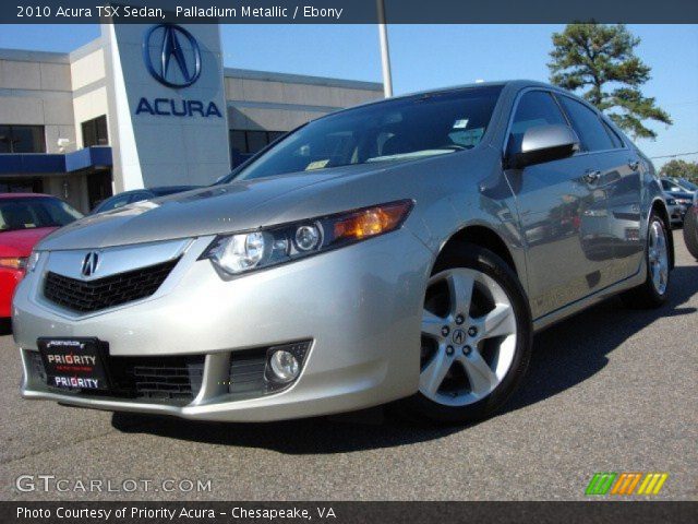 2010 Acura TSX Sedan in Palladium Metallic