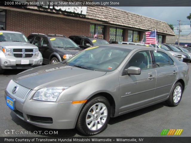 2008 Mercury Milan I4 in Vapor Silver Metallic