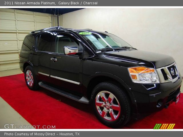 2011 Nissan Armada Platinum in Galaxy Black