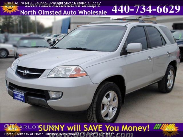 2003 Acura MDX Touring in Starlight Silver Metallic