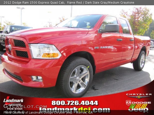 2012 Dodge Ram 1500 Express Quad Cab in Flame Red