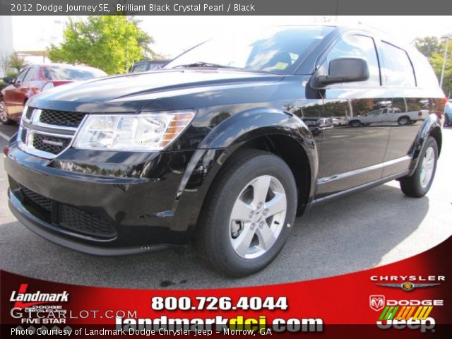 2012 Dodge Journey SE in Brilliant Black Crystal Pearl
