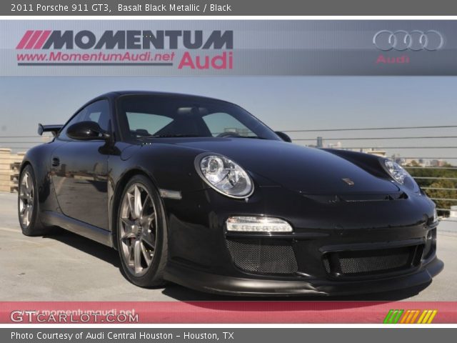 2011 Porsche 911 GT3 in Basalt Black Metallic