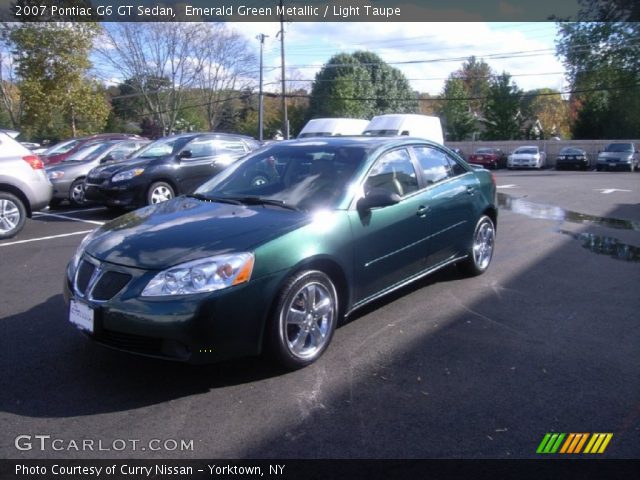 2007 Pontiac G6 GT Sedan in Emerald Green Metallic