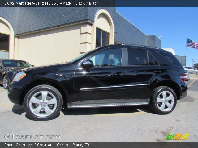 2009 Mercedes-Benz ML 350 4Matic in Black