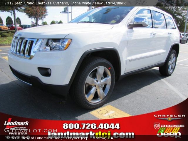 2012 Jeep Grand Cherokee Overland in Stone White