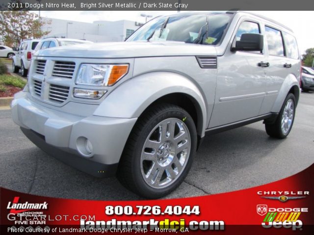 2011 Dodge Nitro Heat in Bright Silver Metallic