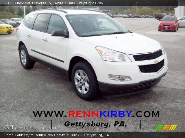 2012 Chevrolet Traverse LS in White