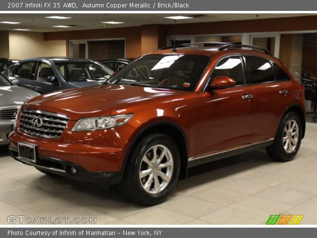 2007 Infiniti FX 35 AWD in Autumn Copper Metallic