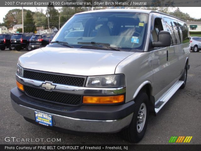 2007 Chevrolet Express 3500 Commercial Van in Silver Birch Metallic