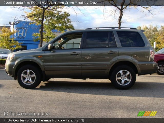 2008 Honda Pilot EX-L 4WD in Aberdeen Green Metallic