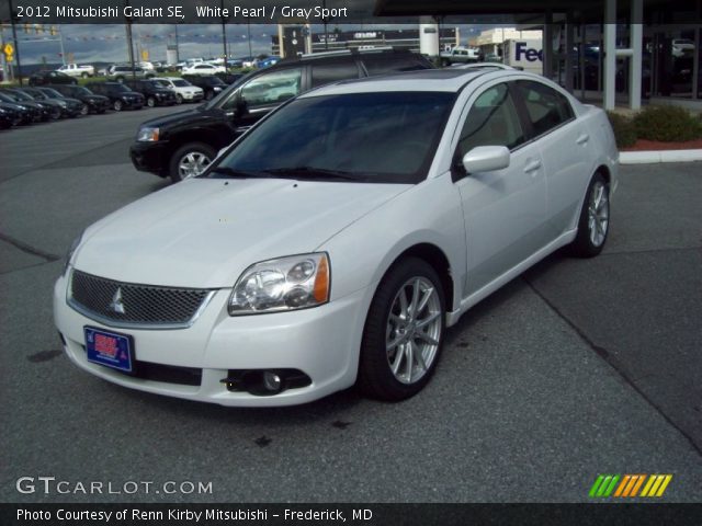 2012 Mitsubishi Galant SE in White Pearl