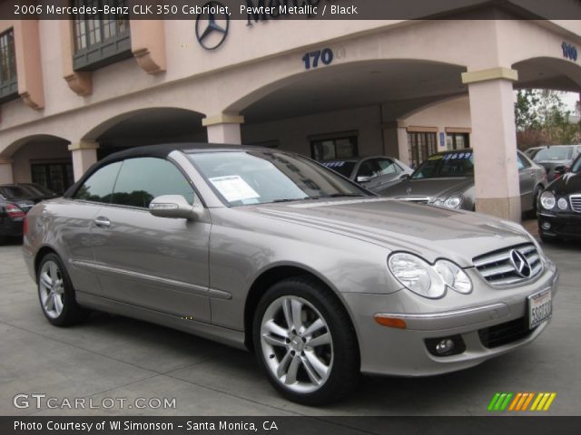 2006 Mercedes-Benz CLK 350 Cabriolet in Pewter Metallic