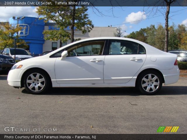 2007 Honda Civic LX Sedan in Taffeta White