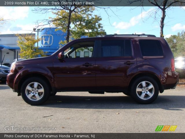 2009 Honda Pilot EX 4WD in Dark Cherry Pearl