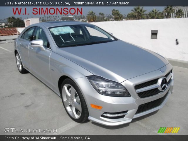 2012 Mercedes-Benz CLS 550 Coupe in Iridium Silver Metallic