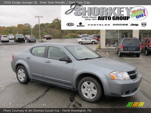 2009 Dodge Avenger SE in Silver Steel Metallic